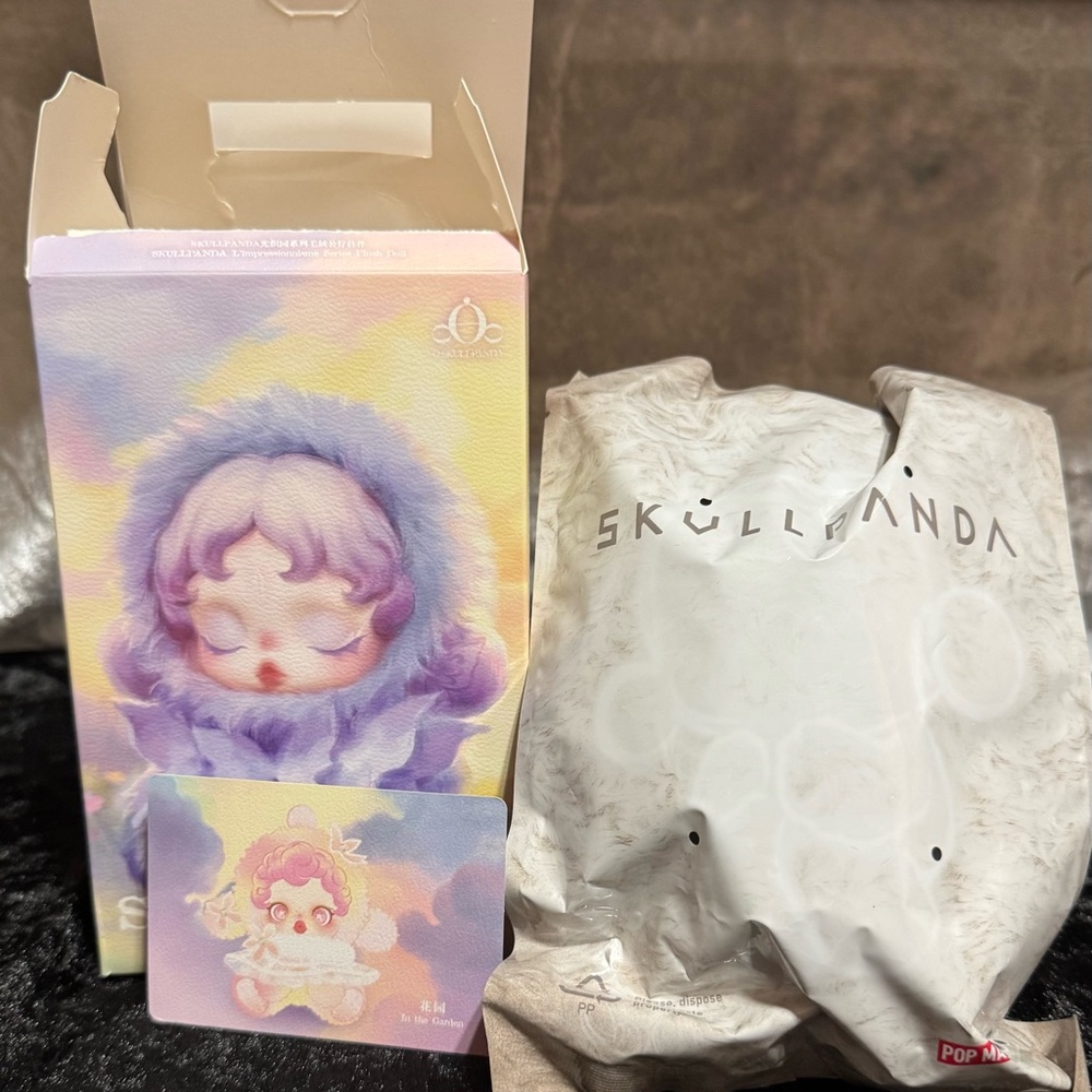 Skullpanda Pastel Collectible Figurine